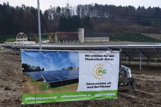 Photovoltaik Freifläche Pacht